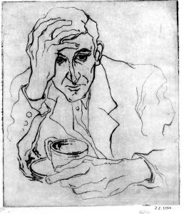 Fred Iltis, portraited by Julia